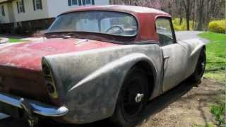 Restoration Blog 1962 Daimler SP250  Jay Lenos Garage [upl. by Oivaf]