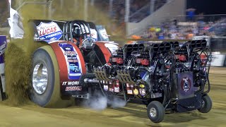 Alcohol Powered FURY Tractor Pulling Super Modified Tractors Henry Illinois Americas Pull 2021 [upl. by Eivlys]