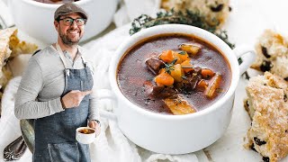 Irish Beef Stew Recipe with Guinness [upl. by Crissy]