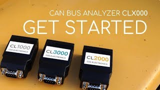 CLX000 Getting Started With CAN Bus Logging [upl. by Donia]