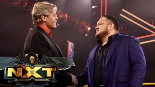 Samoa Joe returns to confront Karrion Kross WWE NXT June 15 2021 [upl. by Bayly]