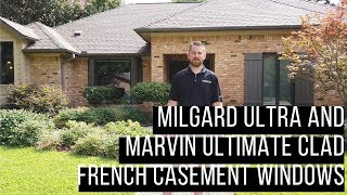 Milgard Ultra amp Marvin French Casement Windows [upl. by Urd]