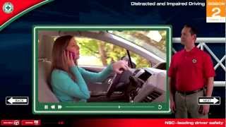 Distracted Driving  National Safety Council Defensive Driving Course [upl. by Ahsekan228]