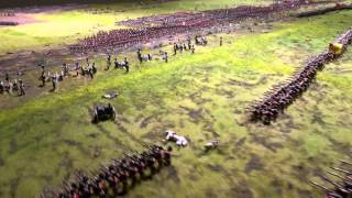 quotPrince Augustquot Huge Waterloo diorama [upl. by Erlene]