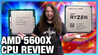 AMD Ryzen 5 5600X CPU Review amp Benchmarks  New Gaming Best amp Workstation Power [upl. by Pascha]