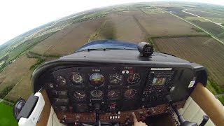 Full Length Flight  Touch amp Goes  Cessna 172 Skyhawk [upl. by Valenta]