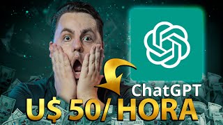 Como GANHAR DINHEIRO em DÓLAR com o Chat GPT🤑 [upl. by Fanchon]