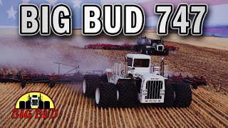 Worlds LARGEST Tractor Returns to the Fields  Big Bud 747 [upl. by Ellednahc827]