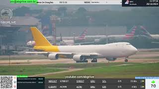 28102024dia  Aeroporto Internacional de Guarulhos SBGRLIVE [upl. by Manvell]