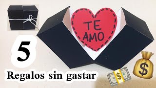 5 REGALOS sin gastar DINERO [upl. by Ennaylime]