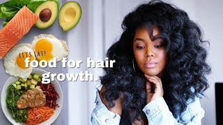 Food To Eat For Hair Growth  Bellway Collagen  Natural Hair [upl. by Kenzi31]