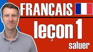 Comment saluer en français Cours de français niveau débutant A1 [upl. by Petty]