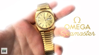 Vintage Omega Seamaster Review 1660216 1980s Gold [upl. by Cummings386]