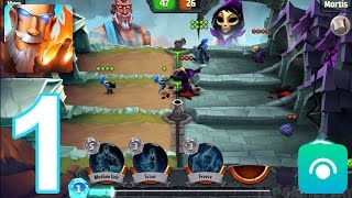 Spellbinders  Gameplay Walkthrough Part 1  Mortis iOS Android [upl. by Nannek895]