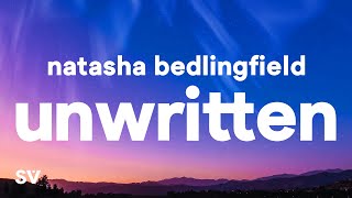 Natasha Bedingfield  Unwritten Lyrics [upl. by Syst]