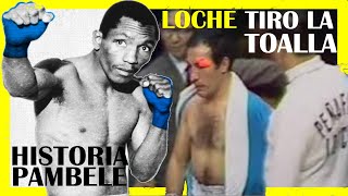 El Boxeador que hizo llorar a NICOLINO LOCCHE  Historia KID PAMBELE Antonio Cervantes El Mejor COL [upl. by Alihet647]