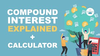 Compound Interest Explained  Calculator  Simple explanation [upl. by Atteynod]