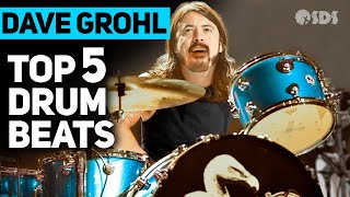 5 Dave Grohl Drum Beats Every Drummer Should Know [upl. by Dagall]