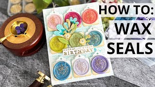 How To Wax Seals Spellbinders [upl. by Karalynn]