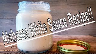 Alabama White Sauce Recipe [upl. by Lacee]