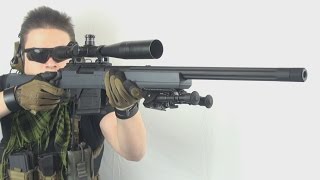 Airsoft AS01 Amoeba sniper rifle [upl. by Santana]