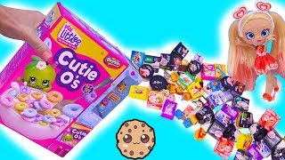 Giant Cereal Box Real Littles Mini Foods [upl. by Losiram]