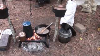 Champoeg Living History Fur Trappers Encampment 2016 [upl. by Elraet522]