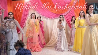 Mehndi Hai Rachnewali  Indian Wedding Dance Performance [upl. by Lacagnia]