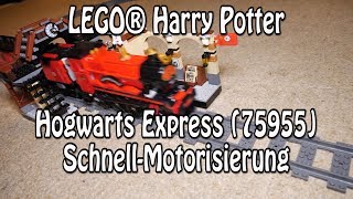 Motorisiert LEGO 75955  Hogwarts Express 2018 Harry Potter Set mit Powered Up [upl. by Gass]