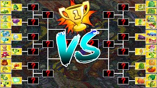 PvZ 2 BIG Tournament  Who Will Win  Plant vs Plant Challenge [upl. by Attezi265]