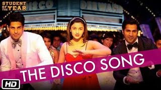 Disco deewane  student of the year lyrical video  lyrics mainia [upl. by Ahtibat789]