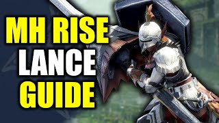 Monster Hunter Rise  Lance Guide with Timestamps [upl. by Siramad404]