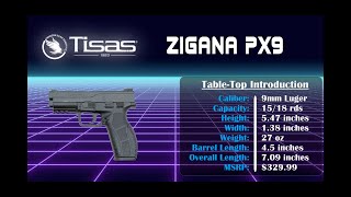 Tisas Zigana PX9 Unboxing and Review [upl. by Eeresid]