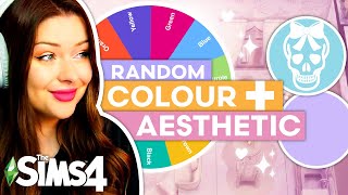 Renovating a PENTHOUSE Using a Random Colour and Aesthetic in The Sims 4 [upl. by Peh]