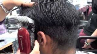 Beginner CLIPPER HAIRCUT AND BLENDING for an undecided client [upl. by Arodal]