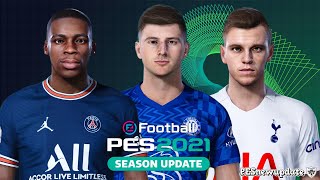 PES 2021 New Facepack V103 [upl. by Koressa]