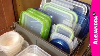 How to Organize Food Storage Containers [upl. by Hafirahs]