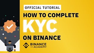 How to Complete Identity VerificationKYC on Binance  Binance Official Guide [upl. by Dranyam]