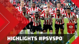 HIGHLIGHTS  PSV  Sporting Lissabon [upl. by Inglis]