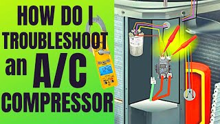 How I Troubleshoot an Air Conditioner Compressor [upl. by Neenad]