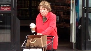 Film Icon Shirley MacLaine Makes A Malibu Grocery Run [upl. by Derrek]