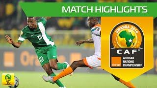 Nigeria vs Niger  Orange African Nations Championship Rwanda 2016 [upl. by Wrdna]