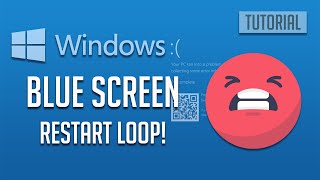 Windows 10 Blue Screen Restart Loop  How To Troubleshoot 2025 [upl. by Thury]