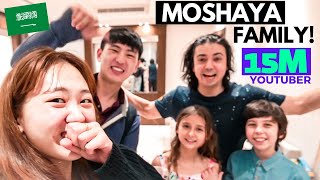 We Met the Biggest Arab Youtuber 🇸🇦 Moshaya Family [upl. by Athallia]