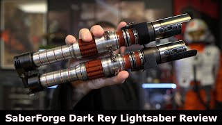 SaberForge Dark Rey Lightsaber Review [upl. by O'Connor]