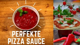 Pizzasauce 🍅 🌱 nach Original italienischen Rezept [upl. by Kliman773]