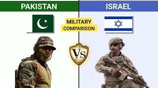 Pakistan Vs Israel  Military Comparison [upl. by Naerb]