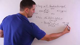 Ableitung mit Quotientenregel  Mathe by Daniel Jung [upl. by Gabbey]