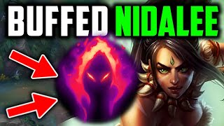 BUFFED NIDALEE quotRUNSquot THE MAP LITERALLY  How to Play Nidalee amp CARRY Season 13 LoL [upl. by Menon463]