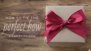 How to Tie the Perfect Bow [upl. by Lehcsreh]